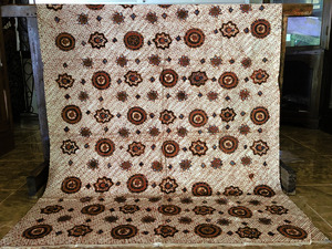 Kain Batik Motif Pring Sedapur Bintang