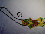 Kalung manik tali tenun