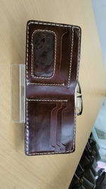 Dompet Pria Jahit Tangan