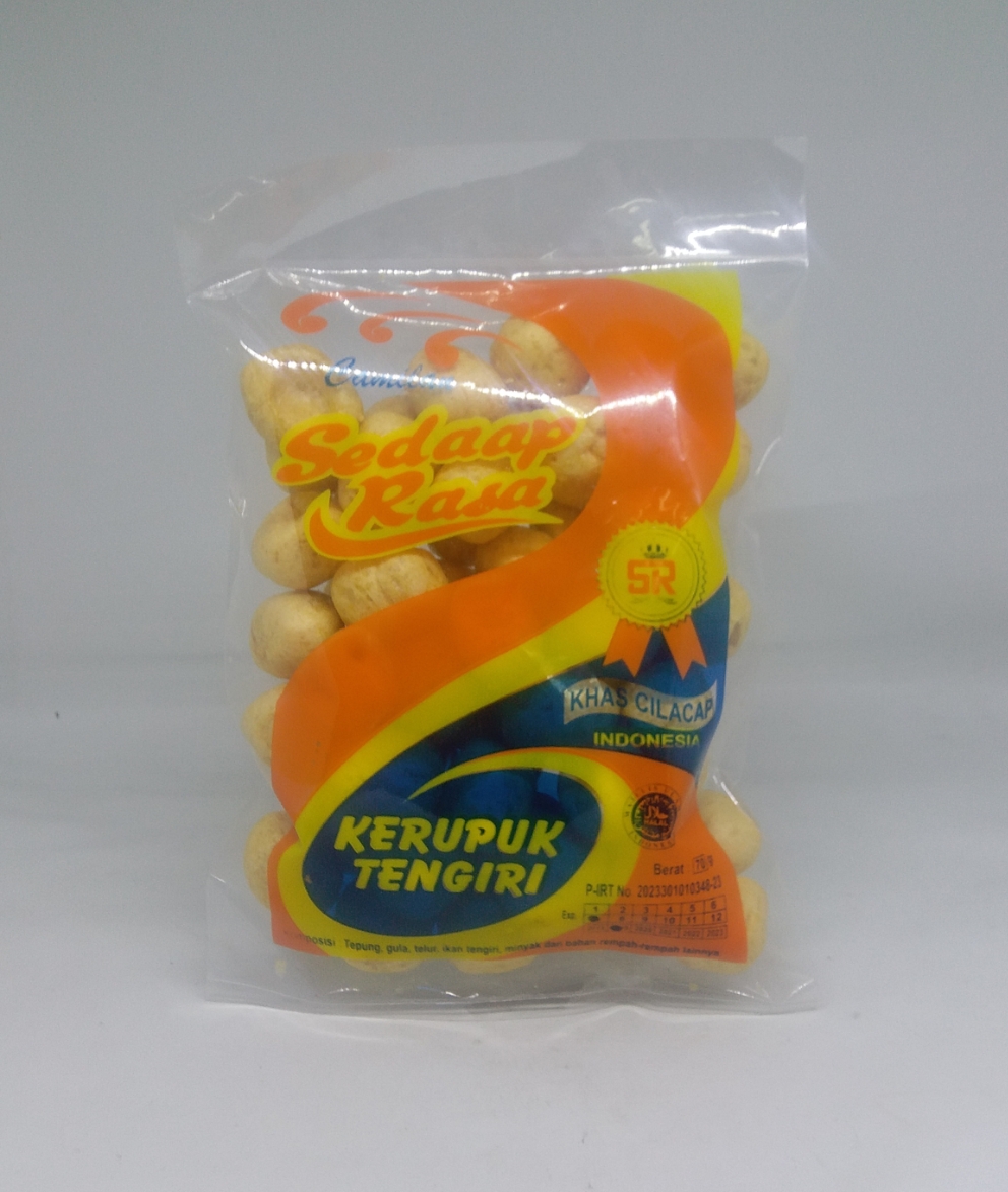 Krupuk Ikan Tengiri Sedap Rasa, 65gr