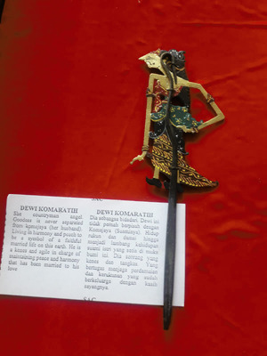 Pembatas Buku Wayang
