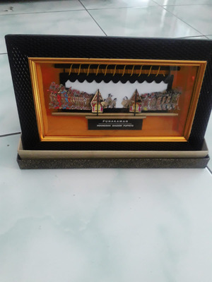 Hiasan Meja Miniatur Pewayangan