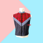 BENEH ROMPI/VEST TENUN SARUNG SAMARINDA SIZE S