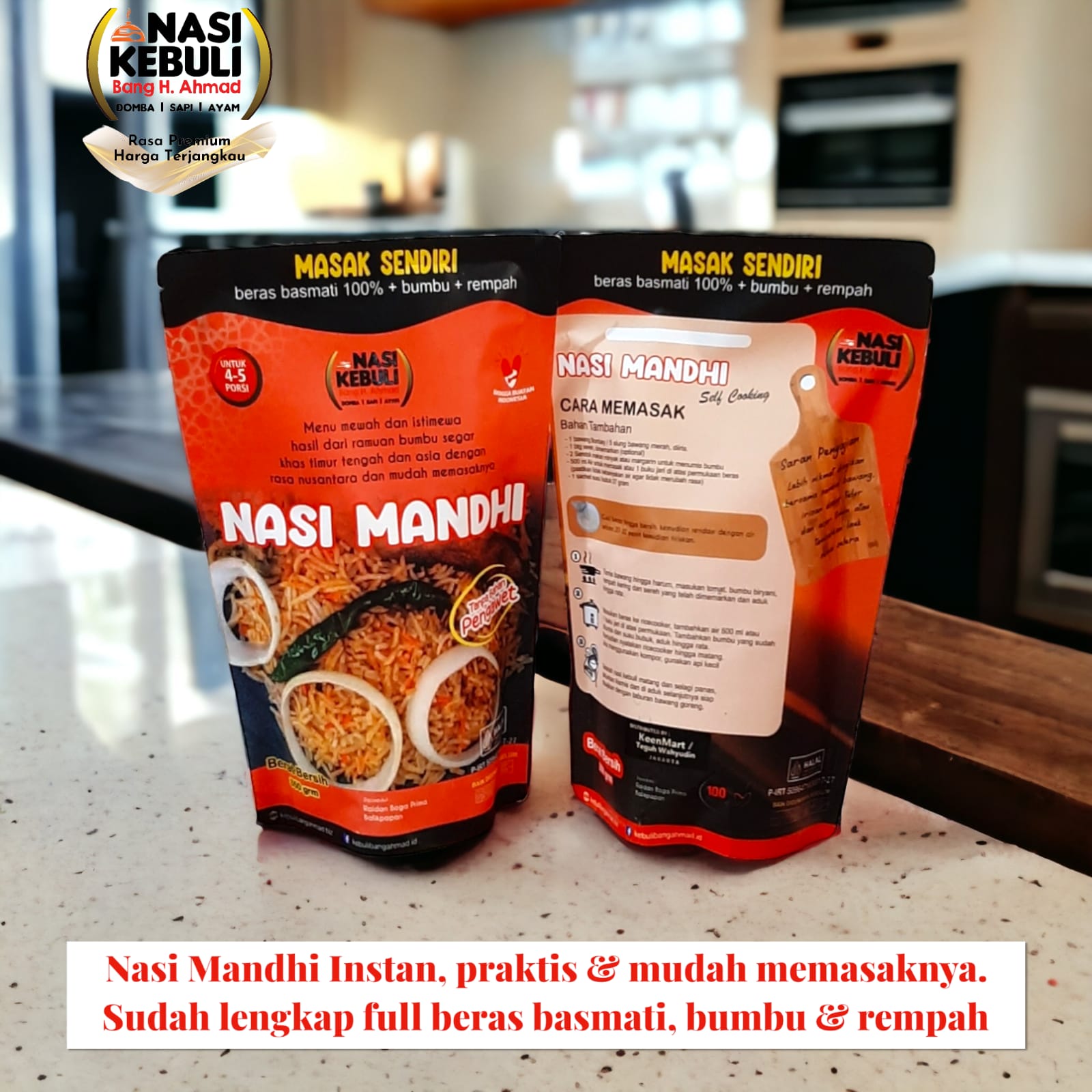 Nasi Mandhi Instan 350gr