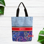 BENEH Tas Kanvas Custom Totebag Canvas Unisex Full Print 2 Sisi Unisex PRE ORDER