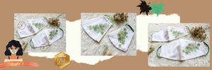 Masker Kain Katun Daun