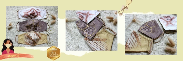 Masker Kain Katun Batik