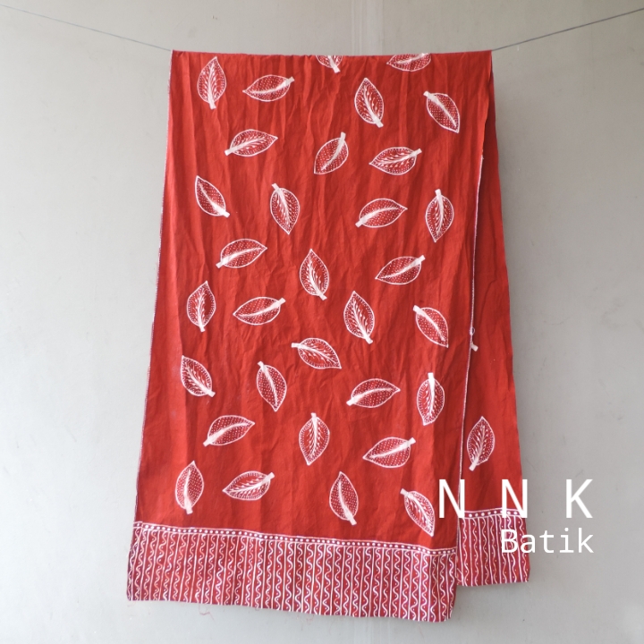 Shawl Batik Tulis motif Ghodong Rontok