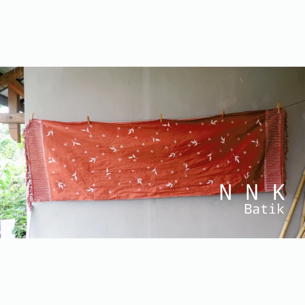Shawl Batik Tulis motif Pucuk Ghodong