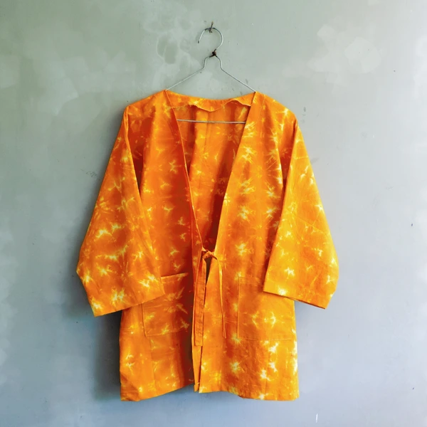 Kimono Outer Shibori
