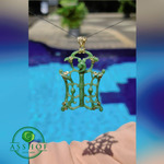 Kalung Giok "pinto aceh" Pendant Jade