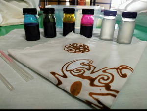 Tool kit mewarnai batik