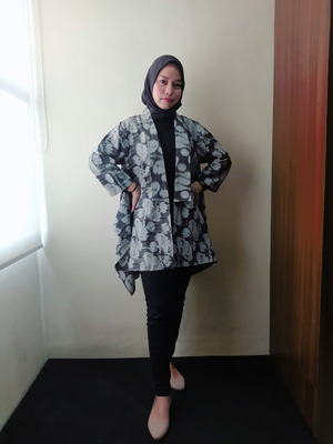 cardigan batik
