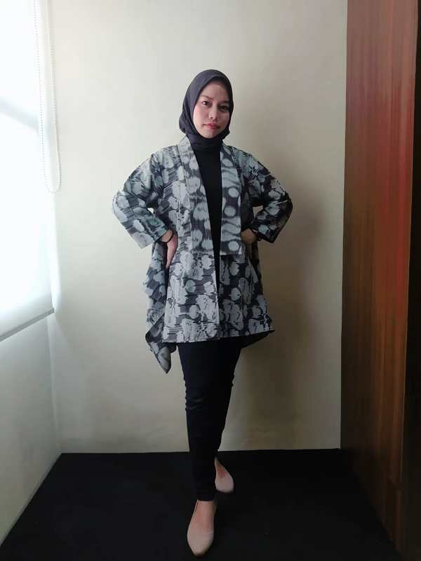 cardigan batik