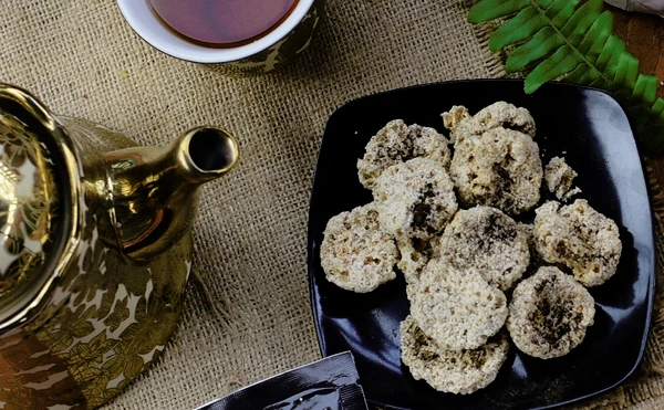 Peyek Kepiting Kampoeng Timoer rasa Lada Hitam kemasan 85g