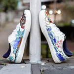 Sepatu Custom Lukis (Full Details)