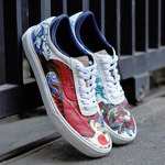 Sepatu Custom Lukis (Full Details)