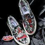 Sepatu Custom Lukis (Full Details)