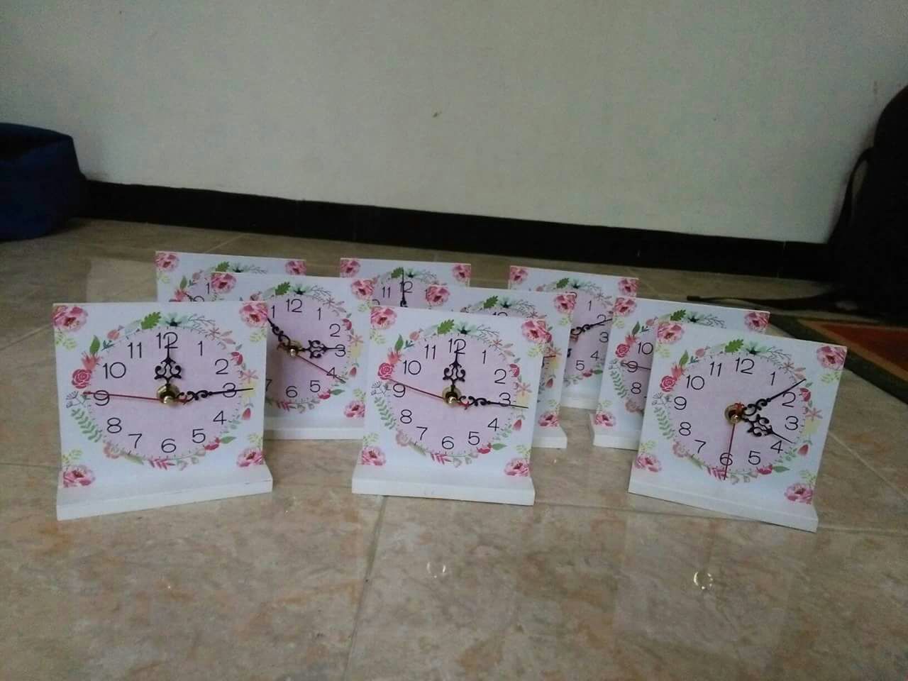 Souvenir Wedding Jam Kayu