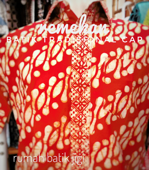 Kemeja batik cap remekan