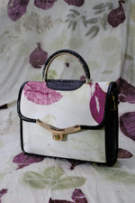 Tas Sutera Ecoprint Hitam