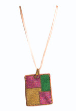 Kalung Kaca Patri Kotak
