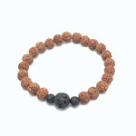 Gelang Rudraksha Batu lava
