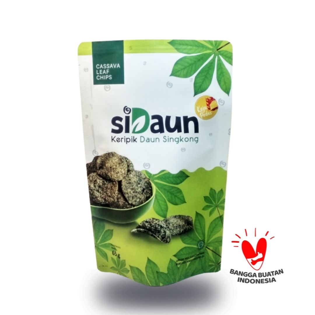 SiDaun Singkong Rasa Keju Pedas  (70g)