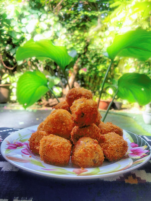 Bitterballen Bola-bola Jamur Tiram