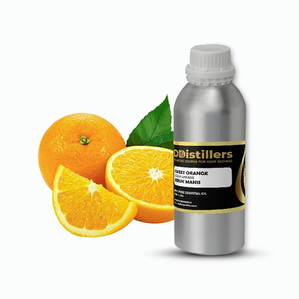 Jeruk Manis / Sweet Orange Essential Oil Pure 100% (5 ml)