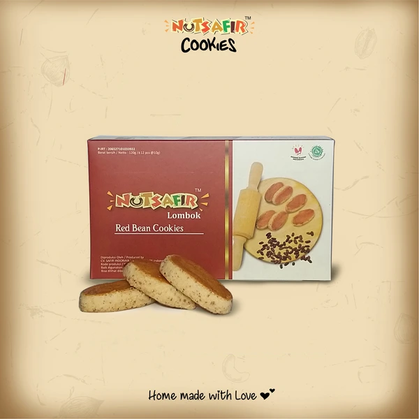 Nutsafir Cookies Kacang Merah
