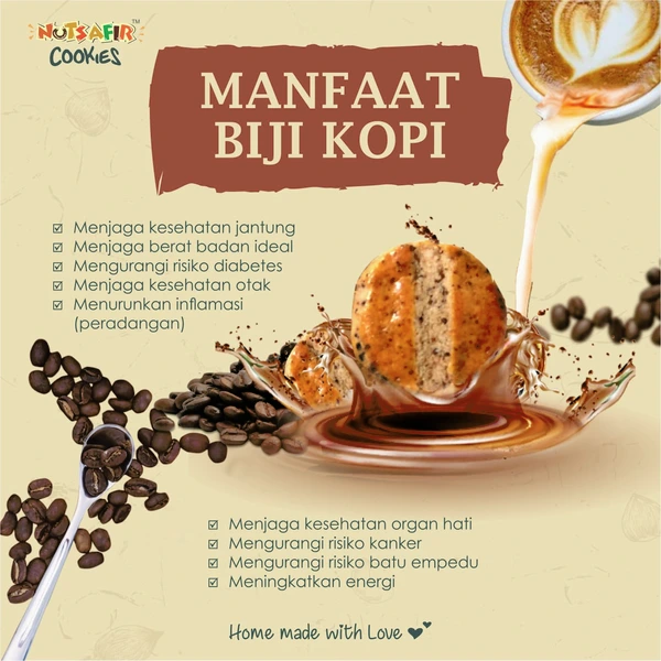 Nutsafir Cookies Cappuccino