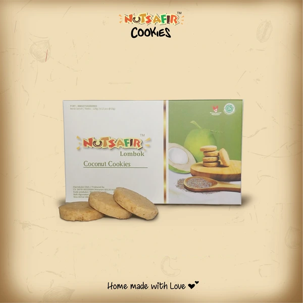 Nutsafir Cookies Kelapa
