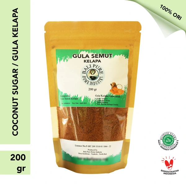 Bali Pure Home Industry - Gula Semut Kelapa 200gr