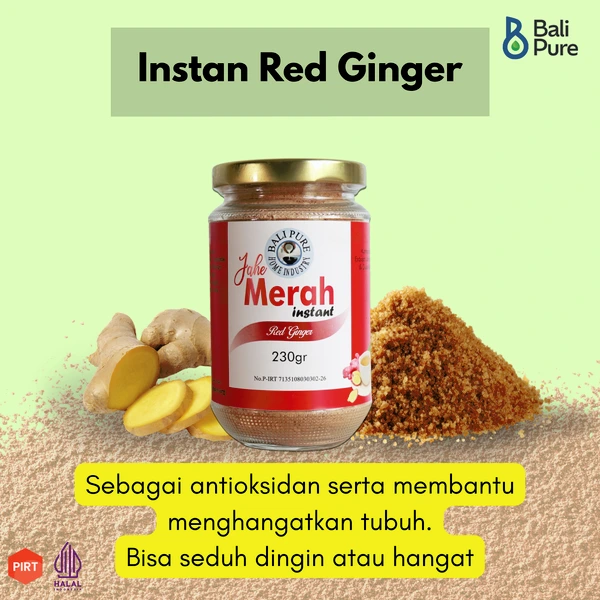 Bali Pure Home Industry - Jahe Merah Instan 230gr Organik