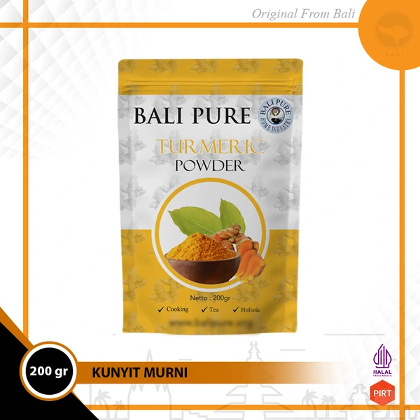 Bali Pure Home Industry - Kunyit Murni Bubuk Powder 200 gr