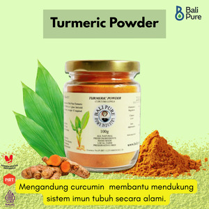 Bali Pure Home Industry - Kunyit Bubuk Murni Alami (Turmeric Powder)  100gr