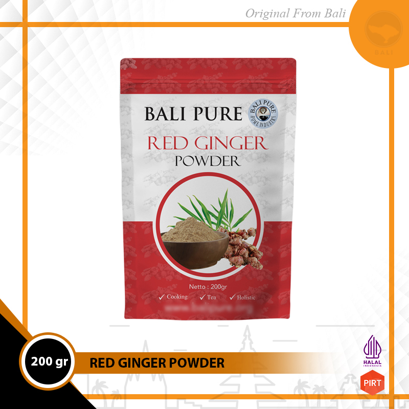 Bali Pure Home Industry Serbuk Jahe Merah Murni 200gr