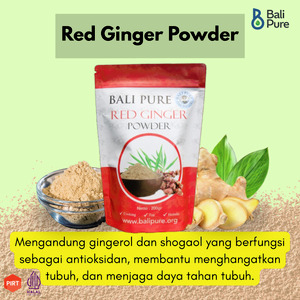 Bali Pure Home Industry Serbuk Jahe Merah Murni 200gr