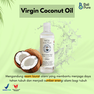 Bali Pure Home Industry - Virgin Coconut Oil (VCO) Minyak Kelapa Murni Alami Extra Virgin 250ml