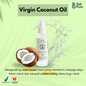 Bali Pure Home Industry - Virgin Coconut Oil (VC0) Minyak Kelapa Murni Alami Extra Virgin 100ml