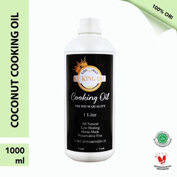 Bali Pure Home Industry - Minyak Kelapa Coconut Ku King Oil Premium 1 Liter
