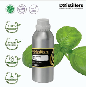 Kemangi Hutan (Selasih) / Basil (Sweet) Essential Oil 100% Pure (1 L)