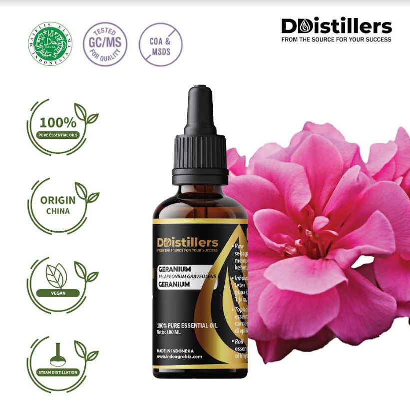 Geranium / Geranium Essential Oil 100% Pure (50-100 ml)