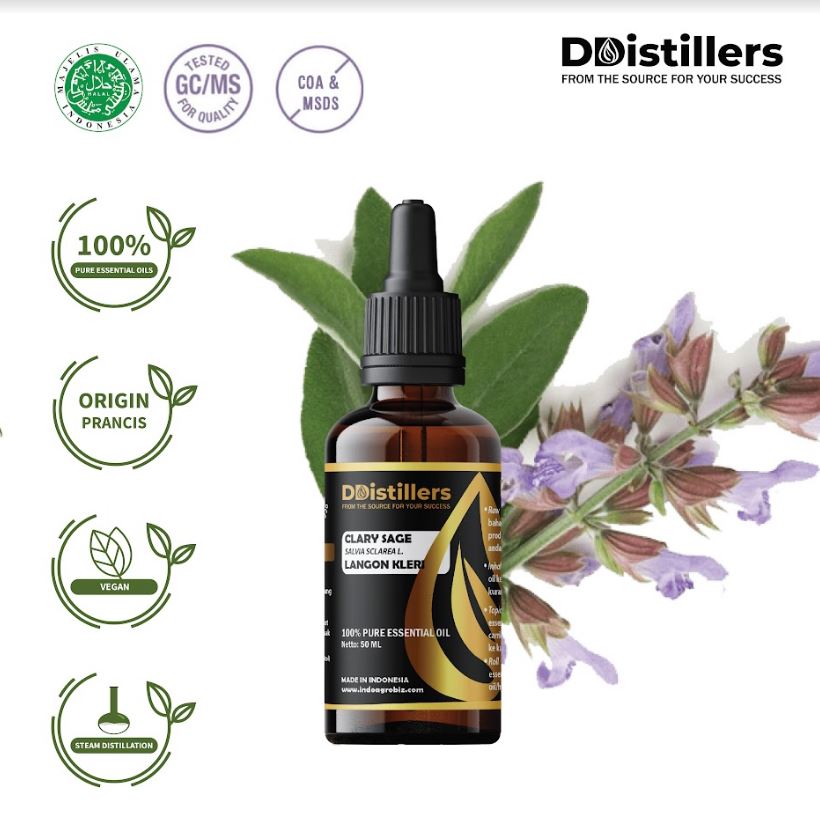 Langon Kleri / Clary Sage Essential Oil 100% Pure (50-100 ml)