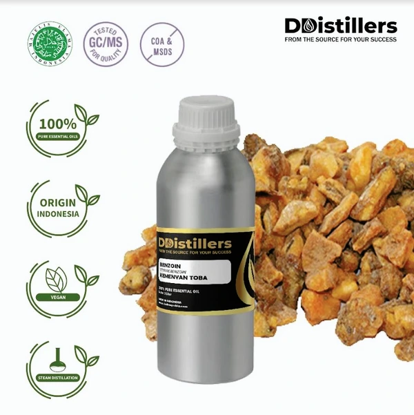 Kemenyan Toba / Benzoin Essential Oil 100% Pure (1 L)