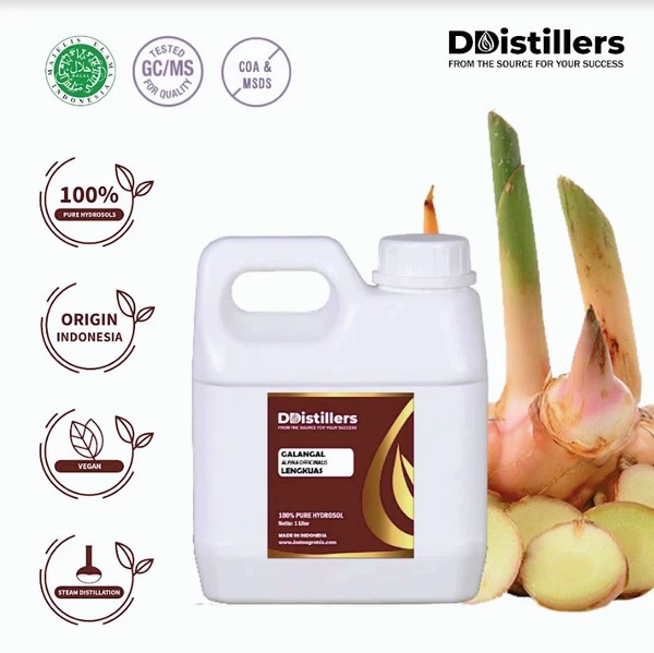 Lengkuas Hydrosol / Hydrosol Galangal 100% Pure (20 L)