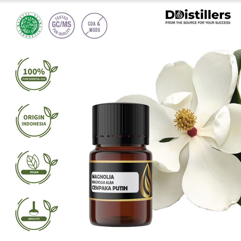 Minyak Cempaka Putih / Magnolia Essential Oil 100% Pure (2-100 ml)