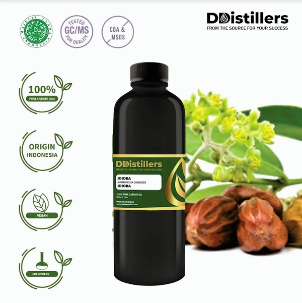 Minyak Jojoba / Jojoba Carrier Oil 100% Pure (1 L)