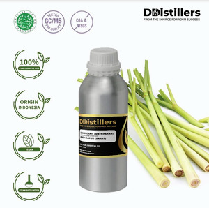 Sereh Dapur Barat / Lemongrass (West Indian) Essential Oil 100% Pure (1 L SS EXP)